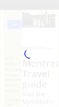 Mobile Screenshot of montreal-travelguide.com